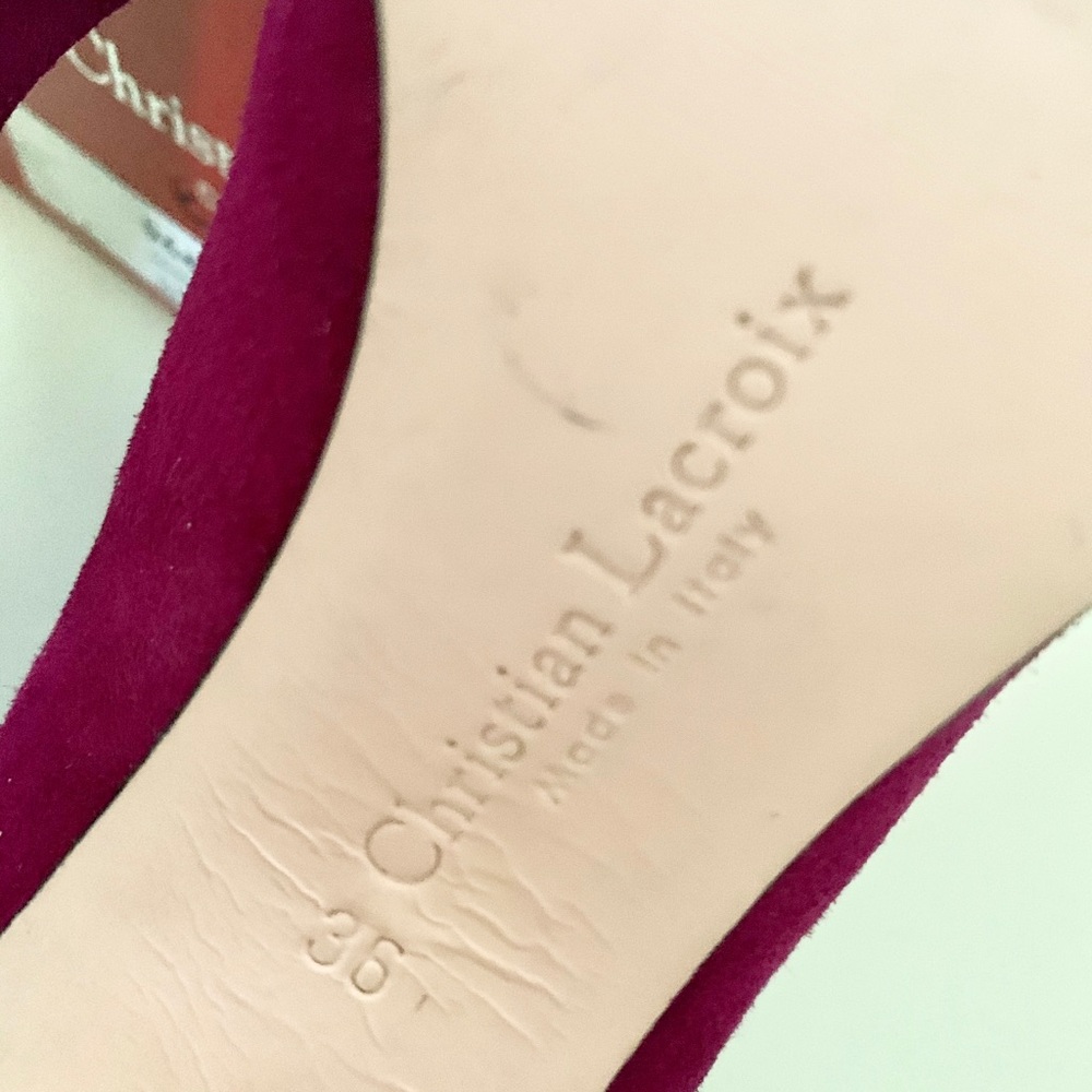 Christian Lacroix pumps - Picture 5 of 7